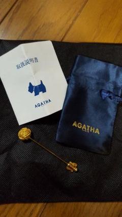 AGATHA ブローチ AGATHA - AGATHA ブローチの通販 by kimi's shop｜アガタならラクマ