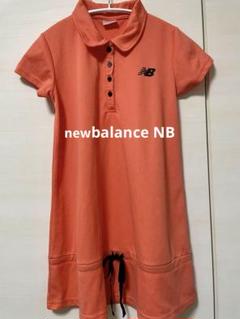 New Balance オレンジ ポロシャツ