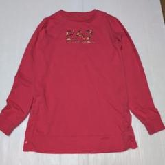 160〜166エンポリオアルマーニジュニア★ゴールドロゴプリントロング丈Ｔシャツ