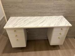 るる様専用【Francfranc】エメラルド コスメドレッサー