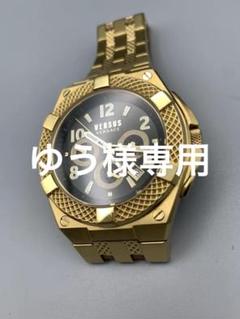 GIANNI VERSACE ゴールドメダリオン時計【不動】 GIANNI VERSACE ゴールドメダリオン時計【不動】