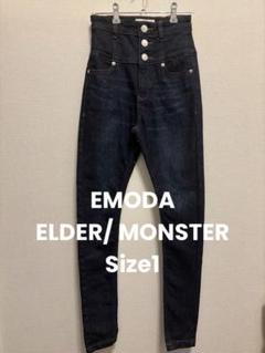 EMODA ELDER DENIM MONSTER ネイビー S