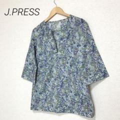 2023年度　J.PRESS LIBERTY /Kate&Mil ブラウス　P5 洗える】Liberty シャツカラー スキッパー ブラウス / J.PRESS