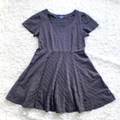 バーバリーブルーレーベル ネイビー ミニワンピース y81-5441.jpg