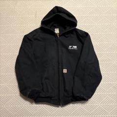 carhartt アクティブジャケット　90's 企業刺繍　　2XL 企業ロゴ