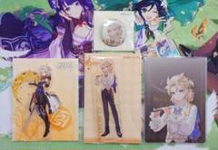 原神 アルベド コンサート フェス 缶バッジ アクスタ カード