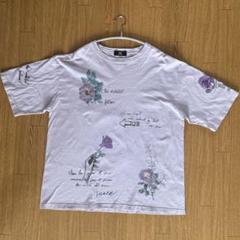 HARE フラワープリント Tシャツ