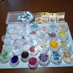 【まとめ売/早い者勝】ソロバン　ガラス　2mm/チェコ　ガラス　変形ビーズ