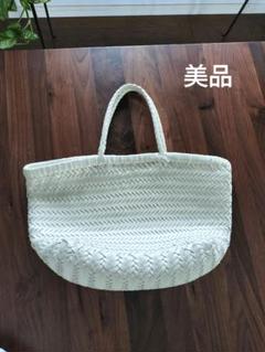 ☆美品☆dragon ドラゴンバッグホワイト白コイン付き保存袋あり