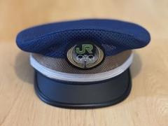 旧国鉄 制帽 昭和レトロ 昭和36年 帽子 旧国鉄の美しい制帽。 | 樹下のひととき