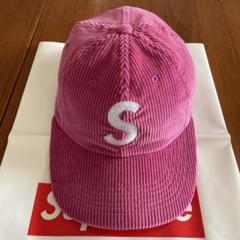 Supreme コーデュロイ ベースボールキャップ ピンク - メルカリ