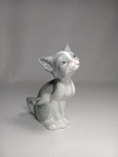 LLADRO リヤドロ ネコ ごはんをちょうだい フィギュリン 置物 オブジェ