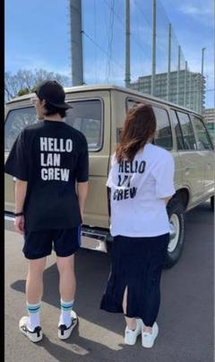HELLO LAN CREW Tシャツ L Size 定価：5500円