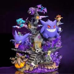 ポケモン フィギュア ゴーストタイプ ジオラマ 海外製 全長31cm