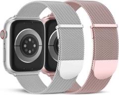 コンパチブル Apple Watch バンド ステンレス ベルト マグネット