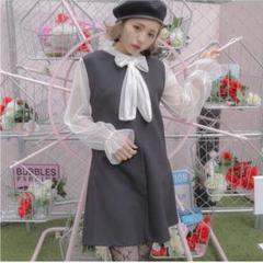 新しい BUBBLES】ケーブルフリルワンピース | store online mall