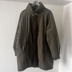 【新品未使用】UNIQLO  防風パデッドコート　オリーブ　XLサイズ UNIQLO ユニクロ 防風パデッドコート フード付き 男女兼用 olive