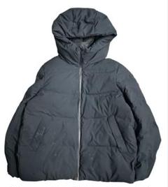 UNIQLO ユニクロ シームレス ダウン パーカー ジャケット ブラック m2のサムネイル