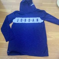 JORDAN DRI-FIT フード付きウェア パープル