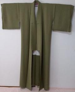 340 着物 大島紬 正絹 証紙付 紬 おしゃれ 上品 粋 紺色 鳥 鶴 - メルカリ