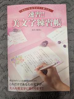きれいな文字がすぐ書ける 速習！美文字練習帳