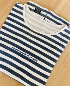 Mademoiselle NON NON コットン100%Tシャツ