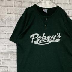 USA製90sヴィンテージTシャツ！シングルステッチ　グリーン半袖古着L725