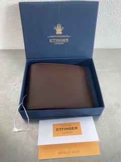 【新品未使用】ETTINGER ブライドルレザー 二つ折り財布のサムネイル