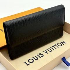 ルイヴィトン【極美品】エピ ノワール ポルトフォイユ