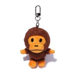 BAPE マイロマスコットキーホルダー☆新品・未開封 BAPE レザー マイロマスコットキーホルダー☆新品・未開封