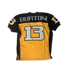 【希少】BURTON SNOWBOARDS PIPE フットボールシャツ