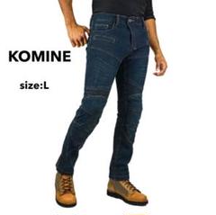 KOMINE コミネ ジーンズ スーパー フィット デニム パンツ L バイク