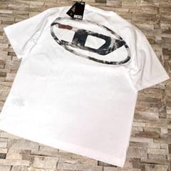 【新品】DIESEL ディーゼル／オーパルDロゴ オーバーサイジングTシャツ L
