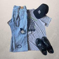 c-boy style(No.123)アメカジコーデdistrictLee XL