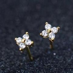 ゴージャス高級 4ct ダイヤモンド プラチナ パヴェ ピアス 鑑別付き ...