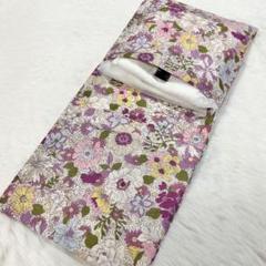 サニタリーケース 花 エレガント ピンク パープル S8018