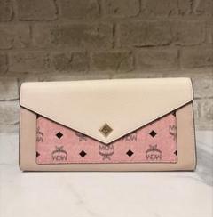 MCM財布ピンク長財布 mcm 財布 ピンク - メルカリ