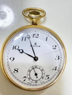 EDOX ゴールド 懐中時計のサムネイル