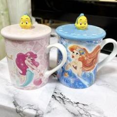 USディズニークルーズ　アリエル＆トリトン王マグカップ2個セット USディズニークルーズ アリエル＆トリトン王マグカップ2個セット