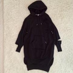 【美品】DIESEL フード付きパーカーワンピース 中古・古着通販】DIESEL (ディーゼル) パーカーワンピース