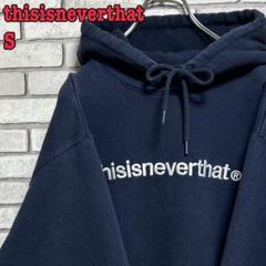 【希少XL】ディスイズネバーザット★センターロゴ プルオーバーパーカー 2025年最新】thisisneverthat タイプ：プルオーバー メンズ