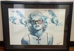 Oliver Gal オリバーガル 絵画 マリリン・モンロー コラージュアート マリリンモンロー ポスター 絵画 73.2×55cm