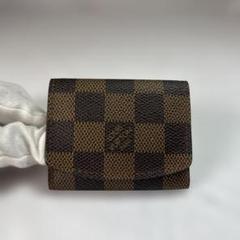 mh/?/4】Louis Vuitton ダミエカフスケース - メルカリ