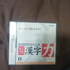 カンペキ漢字力!! みんなのDSゼミナール!!DSソフト！！