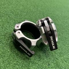 値下げ！ROGUE FITNESS アルミニウムバーベルカラー　中古品　状態良好