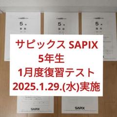 2025年最新】sapix 1年生 テストの人気アイテム - メルカリ