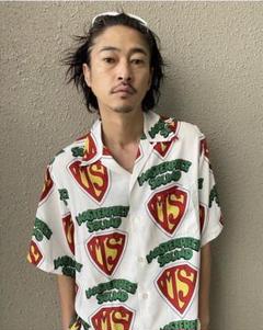 ワコマリア　アロハシャツ　窪塚着 窪塚洋介着 ワコマリアWACKOMARIA 22SS バスキア ハワイアン