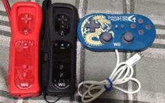 wiiリモコンプラス　2色セット　レッド＋ブラック