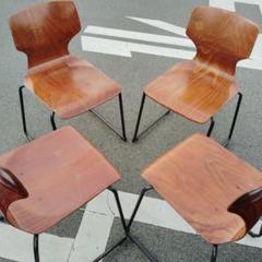 PAGHOLZ スタッキングチェア　4脚セット