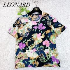 大きいサイズ　良品　レオナール　半袖ブラウス　tシャツ　フラワー柄　ブラック 楽天市場】レオナール（シャツ・ブラウス｜トップス